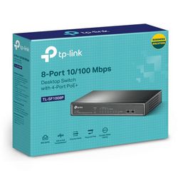 Stolni PoE mrežni prekidač TP-LINK 8-Port 10/100Mbps s 4-Port PoE (6935364021665)