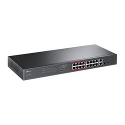 Prekidač s PoE funkcijom TP-LINK 16-Port 10/100Mbps + 2-Port Gigabit Unmanaged (16-portova, 10/100Mbps, 2-porta gigabit, neupravljano)