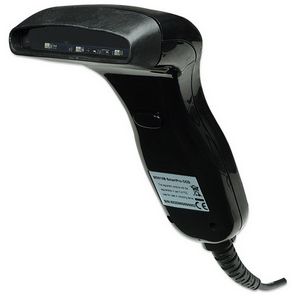 Manhattan Contact CCD Handheld Barcode Scanner, USB, 80mm Scan Width, Cable 152cm, Max Ambient Light: 3,000 lux (sunlight), Black, Three Year Warranty