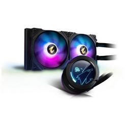 Tekući hladnjak za procesor GIGABYTE AORUS WATERFORCE X 280 (crna, all-in-one)