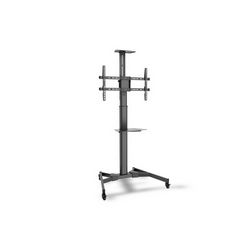 Kolica za prezentaciju televizora DIGITUS TV Presentation cart (crna, nosivost do 50kg, za TV veličine od 32 do 70)