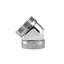 Adapter za tvrdu cijev PHANTEKS (PHANTEKS Glacier Hard-Tube Adapter 2x 16mm 45 stupnjeva, krom)