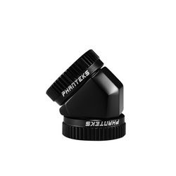Adapter za tvrdu cijev PHANTEKS Glacier (2x 16mm, kut od 45 stupnjeva, crna)