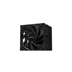 Ventilator za procesor DEEPCOOL FK120-3 in 1 (12 cm, crni, 3 komada)