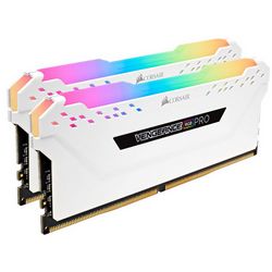 Memorijski modul CORSAIR Vengeance RGB CMW16GX4M2C3200C16W (16 GB, 2 x 8 GB, DDR4, 3200 MHz, Bijela)