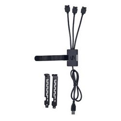 USB Hub LIAN LI PW-U2TPAB (Crna)