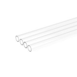 Cijev za hlađenje ALPHACOOL Ice Tube 13/10mm Hard-Tube Acrylic (PMMA) (prozirna, set od 4, 80cm)