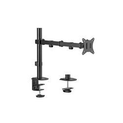 Gembird MA-D1-01 monitor mount / stand 81.3 cm (32") Desk Black