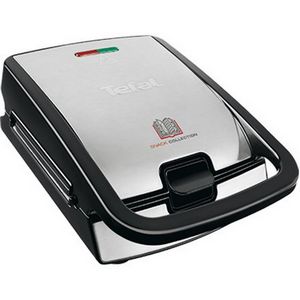 Tefal Snack Collection SW 852 D sandwich maker 700 W Black,Stainless steel