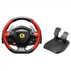 Volan s pedale Thrustmaster FERRARI 458 SPIDER (za Xbox One, crna, crvena)