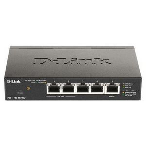 D-Link 5-Port Gigabit PoE Smart Managed Switch with 1 PD port