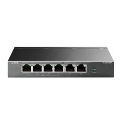 Mrežni prekidač TP-LINK TL-SF1006P (Neupravljani Fast Ethernet (10/100), Power over Ethernet (PoE), Crna)