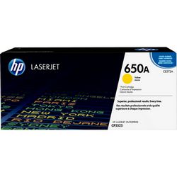 HP 650A Yellow Original LaserJet Toner Cartridge