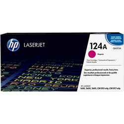 Toner HEWLETT PACKARD HP 124A (Magenta, Original, za LaserJet)