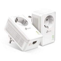 Početnički set za Powerline s gigabitnim prolazom TP-LINK AV1000 (brzina prijenosa do 1000 Mbps, 2x Ethernet priključak)