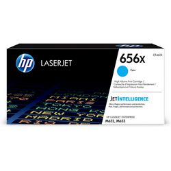 Toner HP 656X (visoki kapacitet, original, za LaserJet, cijan)