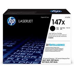 Toner HEWLETT PACKARD LaserJet 147X (visok kapacitet, original, crna)