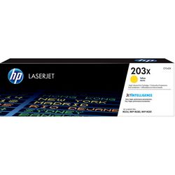 Toner HEWLETT PACKARD LaserJet 203X (Visoki kapacitet, Original, Žuta)