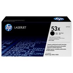 Toner HEWLETT PACKARD 53X (Visok kapacitet, Crna)