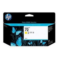 Tinta za pisač HEWLETT PACKARD HP 72 (130 ml, žuta)
