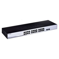 Mrežni prekidač D-LINK DGS-1210-28/E (Gigabit Ethernet, 10/100/1000, Crna)