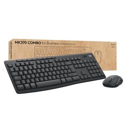 Komplet za poslovnu upotrebu, LOGITECH, MK370 (bežična tipkovnica i miš, USB priključak)
