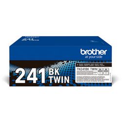 Brother TN241BK - 2 pakker - sort - or