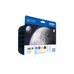 Vrijednosni paket za pisač Brother (BROTHER, LC1000, boje: crna, cijan, magenta, žuta)
