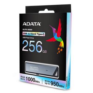 ADATA UE800 USB flash drive 256 GB USB Type-C 3.2 Gen 2 (3.1 Gen 2) Silver
