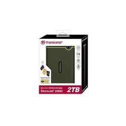 Prijenosni tvrdi disk TRANSCEND StoreJet 25M3 (2TB, USB 3.0)