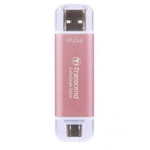 Transcend ESD310 512 GB USB Type-A to USB Type-C 3.2 Gen 2 (3.1 Gen 2) Pink