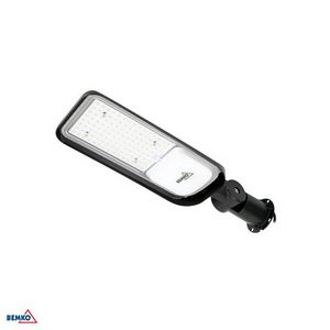 LED STREET LIGHT FIXTURE JAZMIN 100W4000K 13500LM IP65 LIGHT GREY (C82-JAZ-100LG-4K)