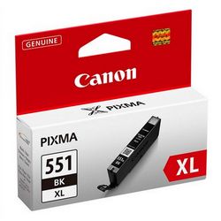 Tinta za pisač CANON CLI-551XL (visokoučinkovita, crna)
