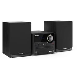 Sharp XL-B512(BK) Hi-Fi Micro System, CD/FM/USB/Bluetooth v5.0, 45W, Black Sharp | Hi-Fi Micro System | XL-B512(BK) | USB port | AUX in | Bluetooth | CD player | Black | FM radio | Wireless connection