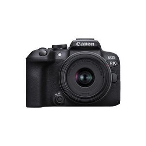 Canon EOS R10 + RF-S 18-45mm F4.5-6.3 IS STM MILC 24.2 MP CMOS 6000 x 4000 pixels Black
