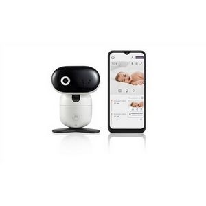 Motorola | L | Remote pan, tilt and zoom; Two-way talk; Secure and private connection; 24-hour event monitoring  and streaming; Wi-Fi connectivity for in-home and on-the-go viewing; Room temperature m