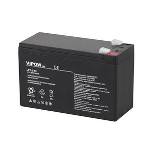 VIPOW 12V 7.5Ah gel battery