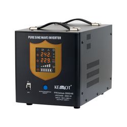 Neprekidni izvor napajanja KEMOT PROsinus-3500/48 (čista sinusoidna valna i funkcija punjenja, 48V 230V 3500VA/2400W)