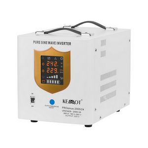 Uninterruptible power supply KEMOT PROsinus-2000/24 converter with pure sine wave and charging function 24V 230V 2000VA/1400W