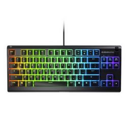 Tipkovnica gaming SteelSeries Apex 3 Tenkeyless (RGB LED osvjetljenje, žičana, Whisper-Quiet prekidači, US raspored)