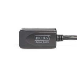 Ponavljač USB 2.0 kabela DIGITUS, 20m (crni)