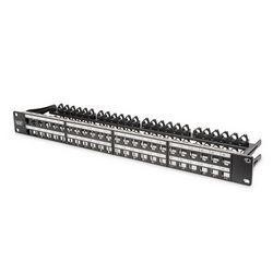 Patch panel DIGITUS DN-91424 (24-portni, Cat 6, crna boja)