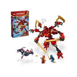 Igračka LEGO Kaijev ninja penjački mech, 71812 (boja: crvena,  kompatibilan sa svim setovima)