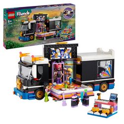 Igračka LEGO Autobus za glazbenu turneju pop zvijezde, 42619 (set za igru, broj dijelova: 449)