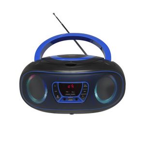 Denver TCL-212BT BLUE CD player Portable CD player Black, Blue