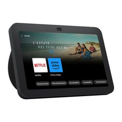 Prijenosni zvučnik AMAZON Echo Show 8, Gen3 (Bluetooth, crni)