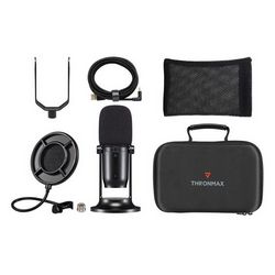 Mikrofon Thronmax M2PB Drill One Pro Kit - set (crna boja, profesionalni kvalitet, uključuje stalak i pribor)