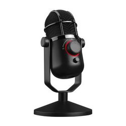 Mikrofon za igraću konzolu THRONMAX M3 MDRILL DOME (crni, USB priključak, kondenzatorski, polaritetni uzorak: kardioidni)