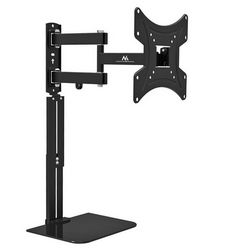 Nosač za TV s policom za DVD MACLEAN MC-771A (VESA 200x200, 23"-43", nosivost 25kg)