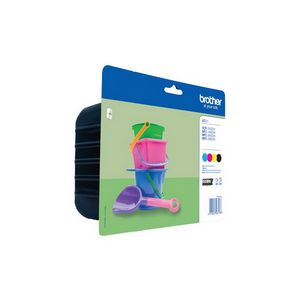 Tinta za pisač BROTHER LC221 Value Pack (crna, cijan, magenta, žuta)